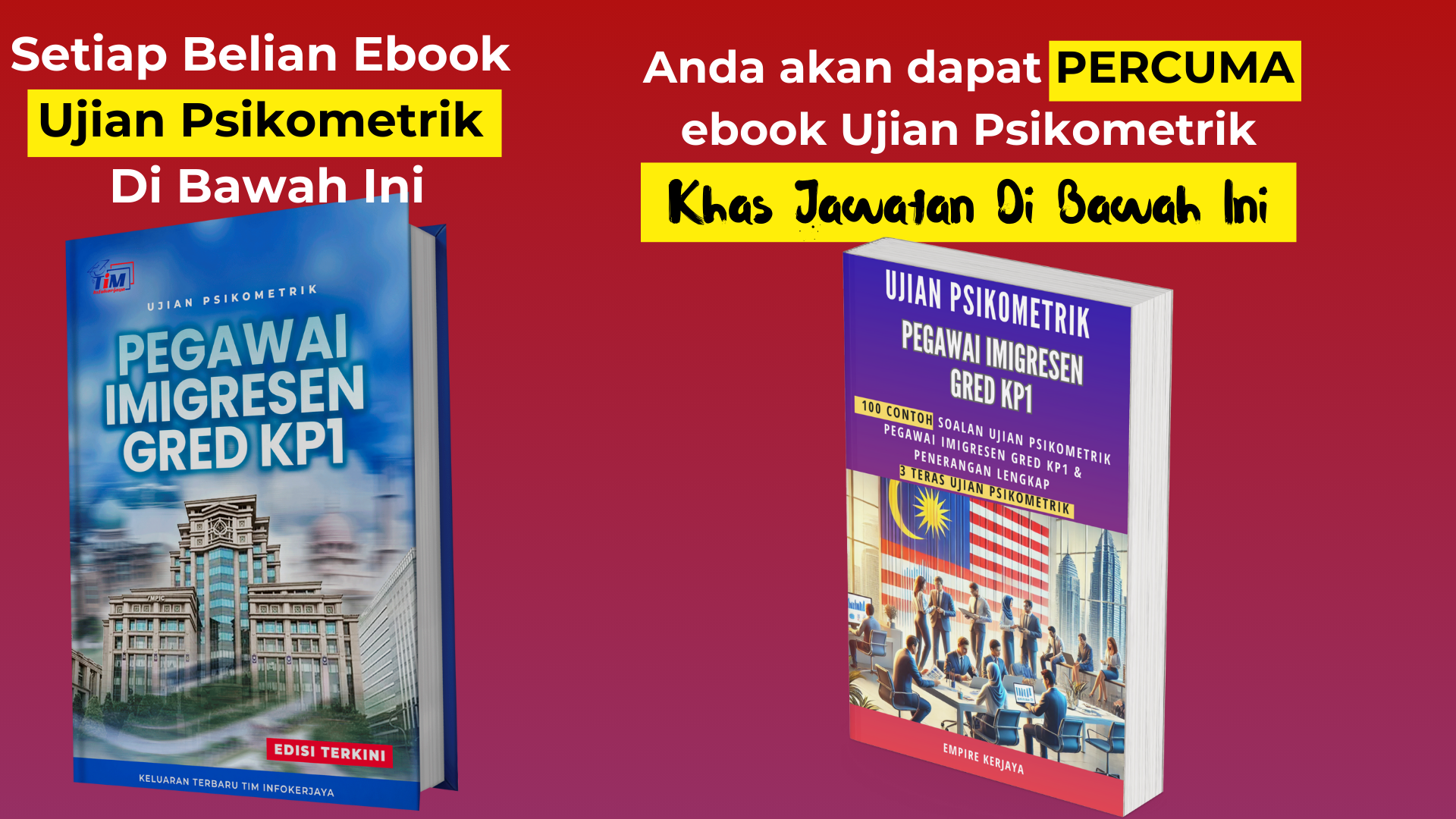 Ujian Psikometrik Pegawai Imigresen Gred KP1 2