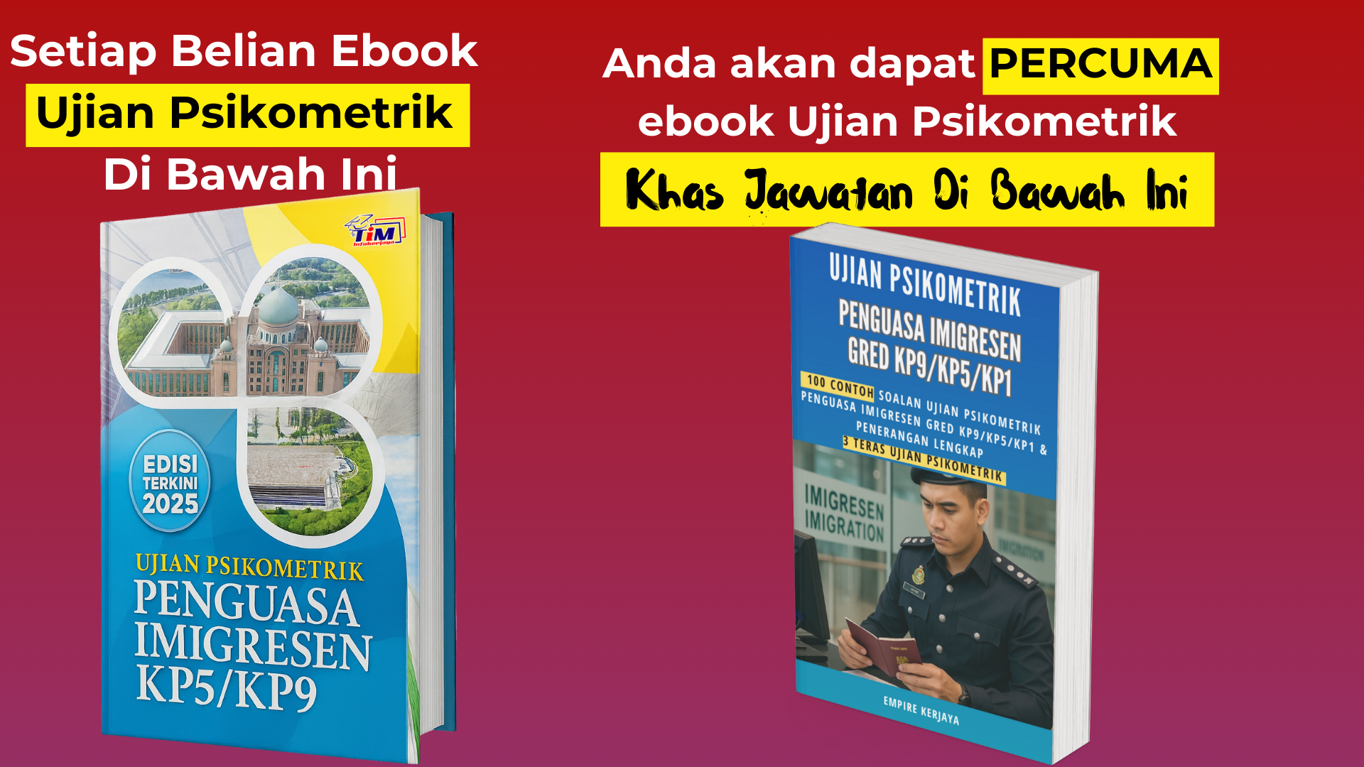 Ujian Psikometrik Penolong Penguasa Imigresen Gred KP5 2