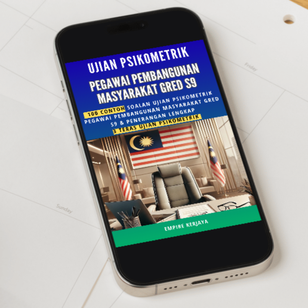 Ujian Psikometrik Penolong Pegawai Pembangunan Masyarakat 3