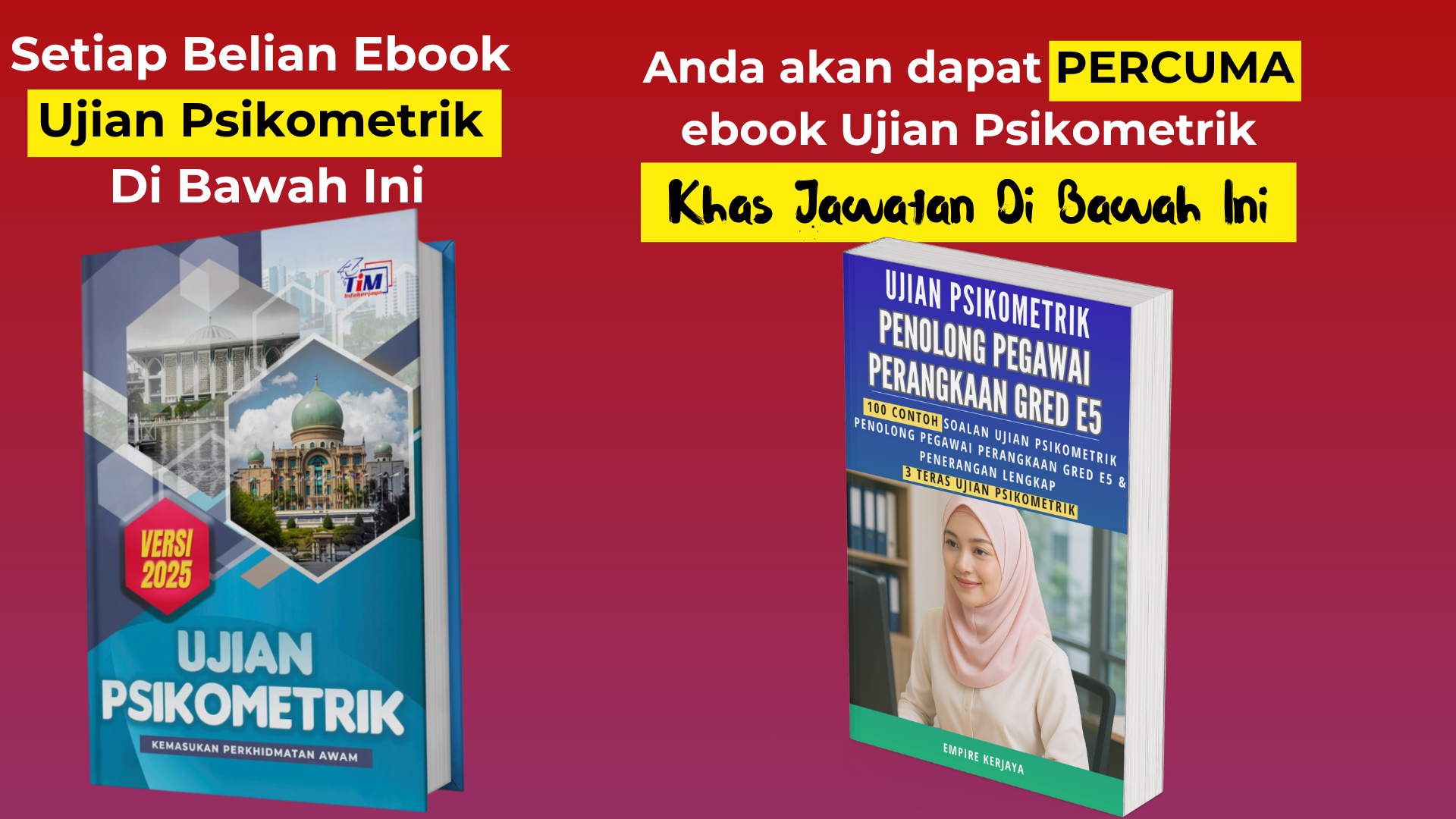 Ujian Psikometrik Penolong Pegawai Perangkaan Gred E5 2