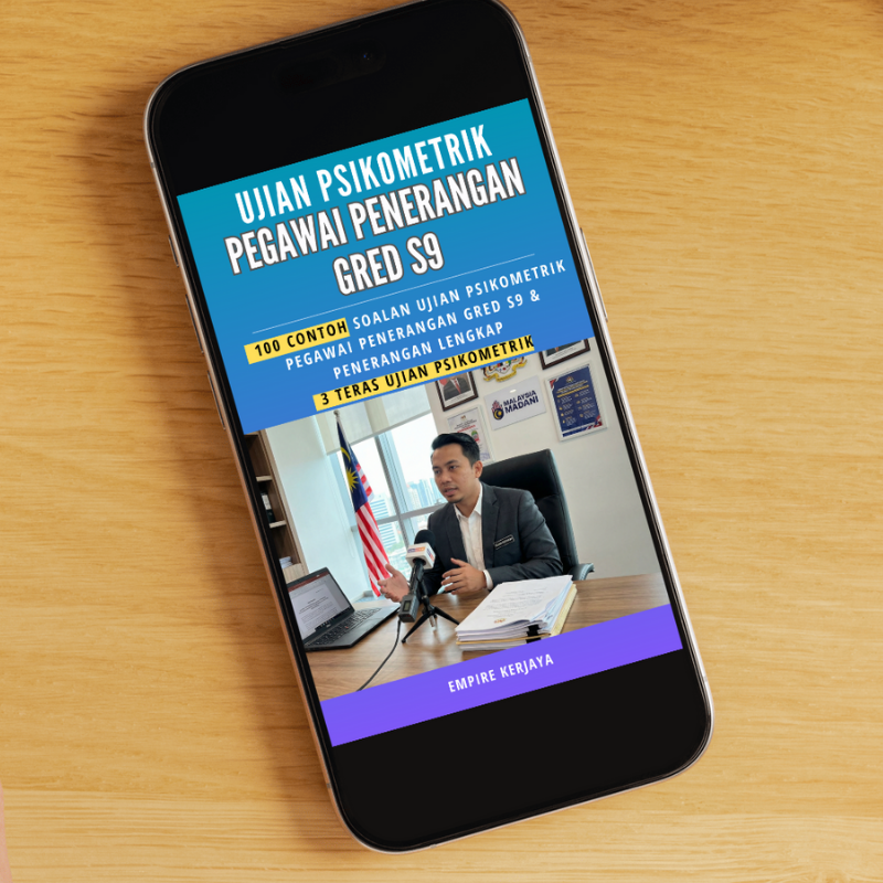 Ujian Psikometrik Penolong Pegawai Penerangan Gred S5 3