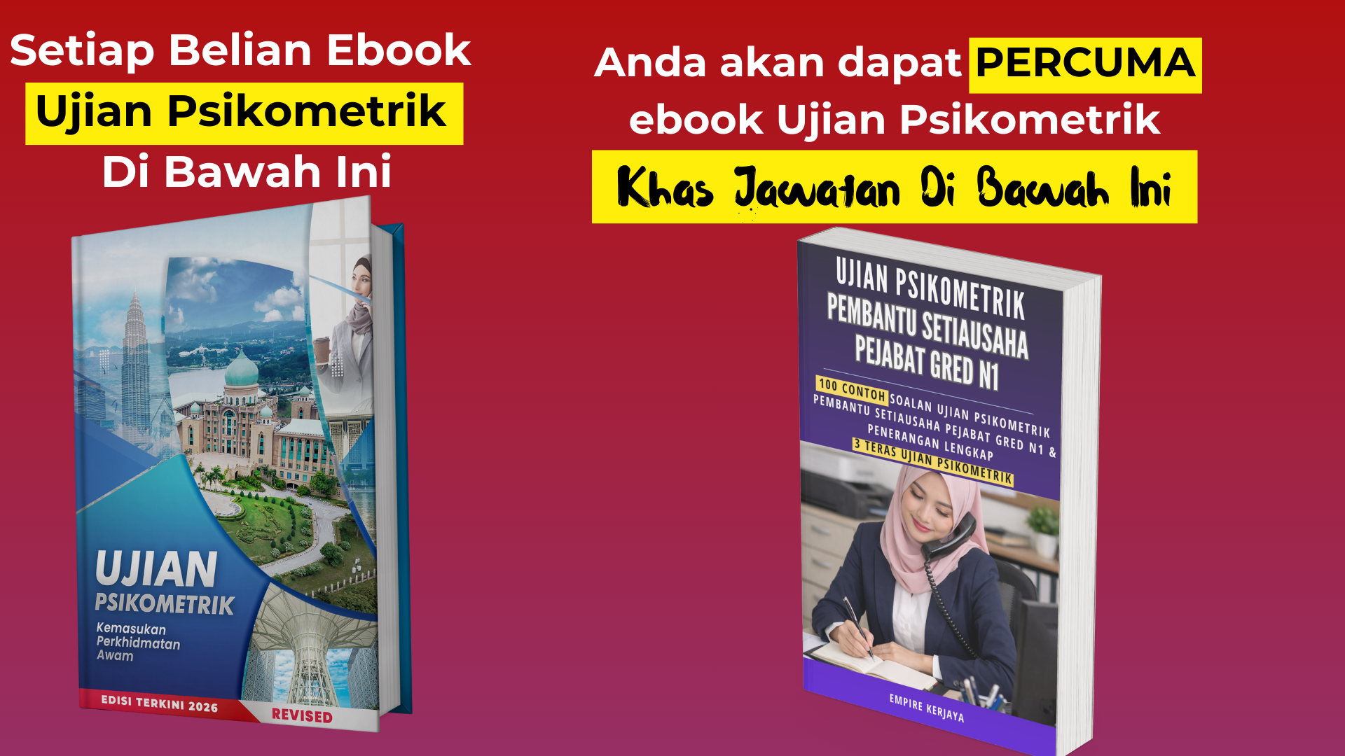 Ujian Psikometrik Pembantu Setiausaha Pejabat Gred N1 2